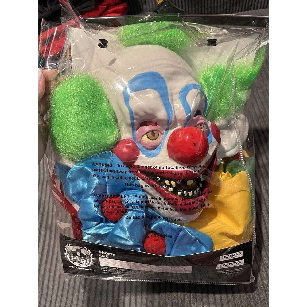 Killer Klowns From Outer Space Shorty Clown Costume Mask Halloween Cosplay S/M - Picture 2 of 2